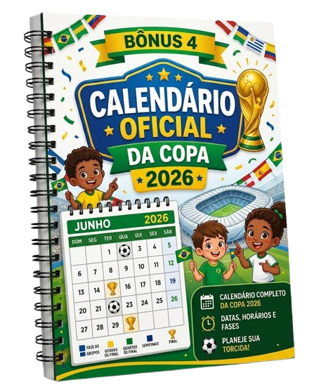 Calendário Infantil da Copa